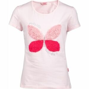 Lewro VESLIN Dievčenské tričko, ružová, veľkosť 128-134