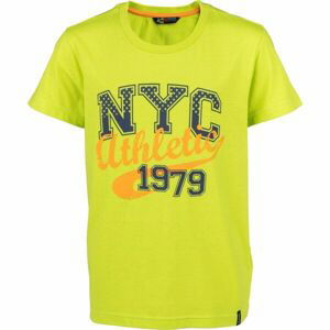 Lewro VESELA Detské tričko, svetlo zelená, veľkosť 116-122