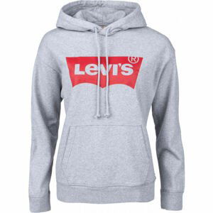 Levi's GRAPHIC STANDARD HOODIE BATWIN Dámska mikina, sivá, veľkosť M