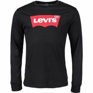 Levi's LS STD GRAPHIC TEE Pánske tričko s dlhým rukávom, čierna, veľkosť XL