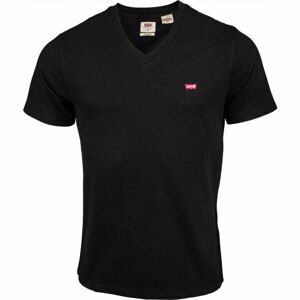 Levi's ORIG HM VNECK DEEP DEPTHS Pánske tričko, čierna, veľkosť S