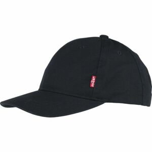Levi's CLASSIC TWILL RED TAB BASEBALL CAP Šiltovka, čierna, veľkosť UNI