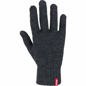 Levi's BEN TOUCH SCREEN GLOVES Rukavice, tmavo sivá, veľkosť L