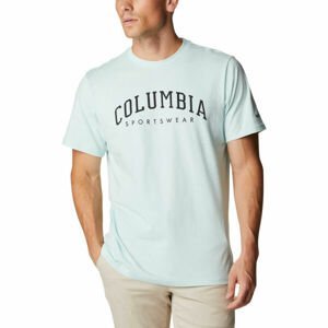 Columbia CSC SEASONAL LOGO TEE Pánske tričko s krátkym rukávom, svetlomodrá, veľkosť M