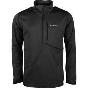 Columbia PARK VIEW 1/2 ZIP FLEECE Pánska funkčná mikina, čierna, veľkosť XXL