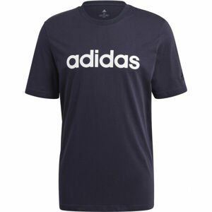 adidas LIN SJ T Pánske tričko, tmavo modrá, veľkosť