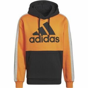 adidas CB HOODY Pánska mikina, oranžová, veľkosť M