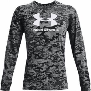 Under Armour ABC CAMO LS sivá M - Pánske tričko