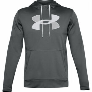 Under Armour ARMOUR FLEECE BIG LOGO HD Pánska mikina, tmavo sivá, veľkosť M