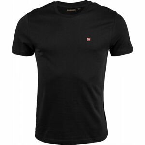 Napapijri SALIS C SS 1 Pánske tričko, čierna, veľkosť XXL