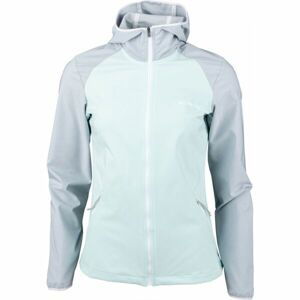 Columbia HEATHER CANYON HOODDED JACKET Dámska softshellová bunda, svetlo zelená, veľkosť S