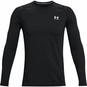 Under Armour CG ARMOUR FITTED CREW Pánske tričko, čierna, veľkosť S