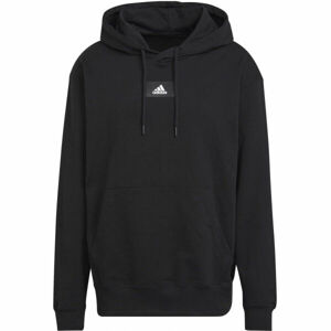 adidas FV HOODY Pánska mikina, čierna, veľkosť M