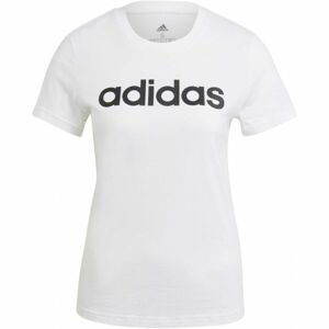 adidas LIN T Dámske tričko, biela, veľkosť