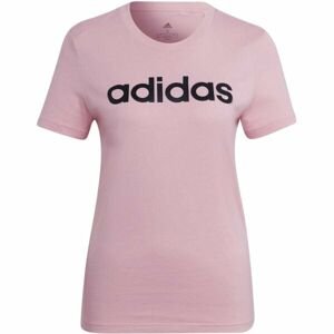 adidas LIN T ružová S - Dámske tričko