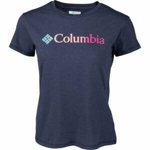 Columbia SUN TREK SS GRAPHIC TEE Dámske tričko, tmavo modrá, veľkosť L