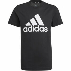 adidas BL T Chlapčenské tričko, čierna, veľkosť 128
