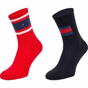 Tommy Hilfiger Detské  ponožky Detské  ponožky, červená, veľkosť 39 - 42