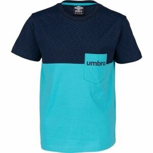 Umbro PUZZO Chlapčenské tričko, modrá, veľkosť 116-122