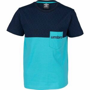 Umbro PUZZO Chlapčenské tričko, modrá, veľkosť 140-146