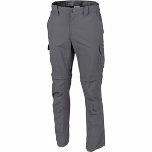 Columbia SILVER RIDGE II CONVERTIBLE PANT Pánske outdoorové nohavice, sivá, veľkosť 36/32