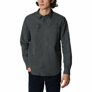 Columbia SILVER RIDGE EU 2.0 LONG SLEEVE SHIRT Pánska funkčná košeľa, tmavo sivá, veľkosť S