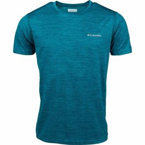 Columbia ALPINE CHILL™ ZERO SHORT SLEEVE CREW Pánske funkčné tričko, modrá, veľkosť M