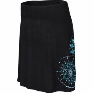 Willard LOVA Dámska úpletová sukňa, čierna, veľkosť XL