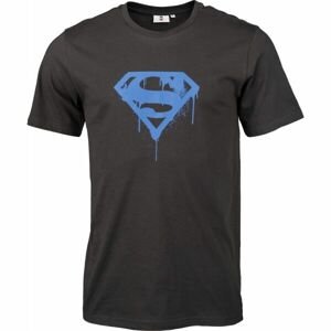 Warner Bros SUPERMAN Pánske tričko, čierna, veľkosť S
