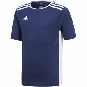 adidas ENTRADA 18 JSYY Chlapčenský futbalový dres, tmavo modrá, veľkosť 140