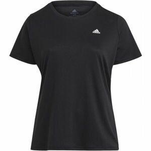 adidas SL INC T Dámske športové tričko plus size, čierna, veľkosť 1x