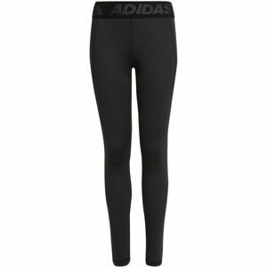 adidas TECHFIT TIGHT Dievčenské športové legíny, čierna, veľkosť 164