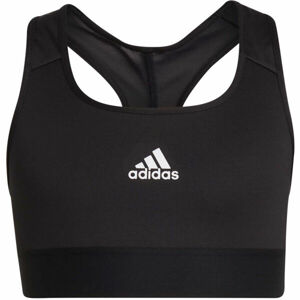 adidas POWERRE BRA Dievčenská  podprsenka, čierna, veľkosť 140