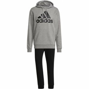 adidas BL FT HD TS Pánska tepláková súprava, sivá, veľkosť