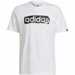 adidas BRSHSTRK V4 TEE Pánske tričko, biela, veľkosť L