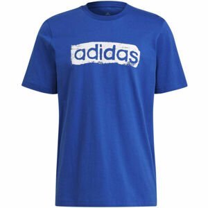 adidas BRSHSTRK V4 TEE Pánske tričko, modrá, veľkosť XXXL
