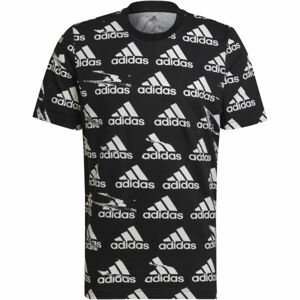 adidas BL TEE Pánske tričko, čierna, veľkosť XXL