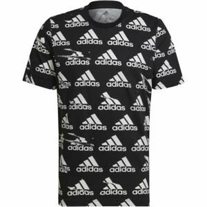 adidas BL TEE Pánske tričko, čierna, veľkosť XL