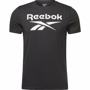 Reebok RI BIG LOGO TEE Pánske tričko, čierna, veľkosť XL