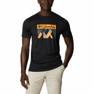 Columbia ZERO RULES SHORT Pánske tričko, čierna, veľkosť L