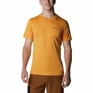 Columbia ZERO RULES SHORT Pánske tričko, oranžová, veľkosť M