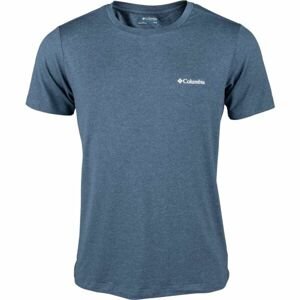 Columbia TECH TRAIL GRAPHIC TEE Pánske tričko, modrá, veľkosť L
