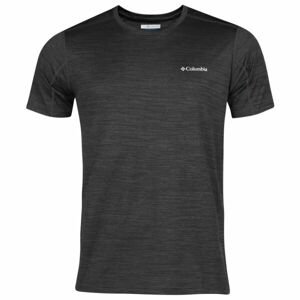 Columbia ALPINE CHILL™ ZERO SHORT SLEEVE CREW Pánske funkčné tričko, čierna, veľkosť