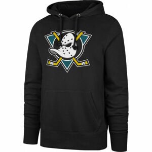 47 NHL ANAHEIM DUCKS IMPRINT BURNSIDE HOOD Pánska mikina, čierna, veľkosť S