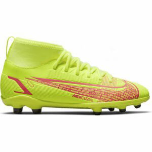 Nike JR MERCURIAL SUPERFLY 8 CLUB MG Detské kopačky, žltá, veľkosť 32