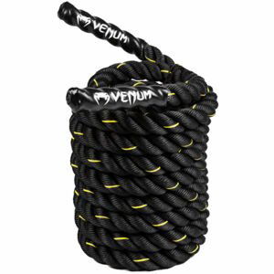 Venum CHALLENGER BATTLE ROPE 12 M Posilňovacie lano, čierna, veľkosť OS