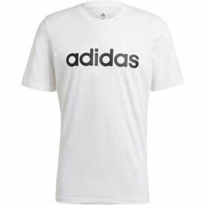 adidas LIN SJ T Pánske tričko, biela, veľkosť M