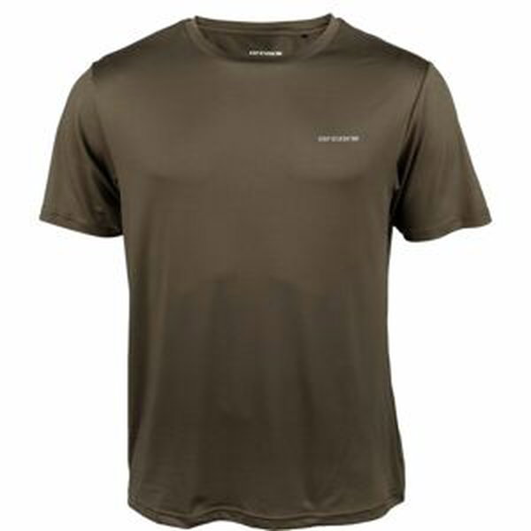 Arcore GREY Pánske bezšvové tričko, khaki, veľkosť XL