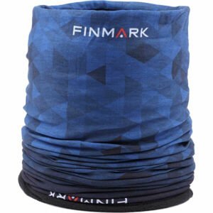 Finmark FSW-112 Multifunkčná šatka, modrá,čierna,biela, veľkosť