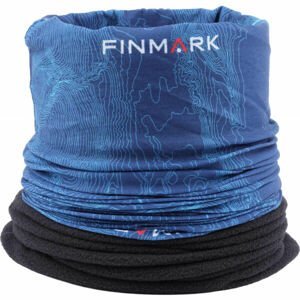 Finmark FSW-118 Multifunkčná šatka, modrá,biela, veľkosť